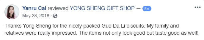 Yong Sheng Testimonial Yong Sheng Gift Shop
