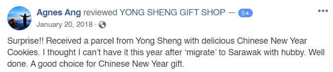 Yong Sheng Testimonial Yong Sheng Gift Shop