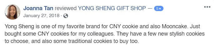 Yong Sheng Testimonial Yong Sheng Gift Shop